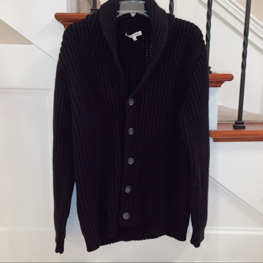 Romeo Gigli black cardigan